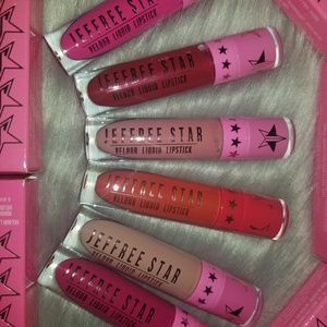 AUTHENTIC JEFFREE STAR MATTE LIPSTICKS LOT OF 6
